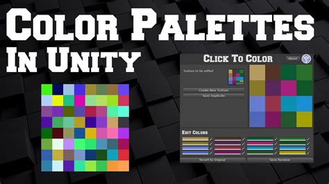 Color Palette Unity