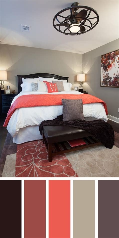 color scheme example for bedroom designs