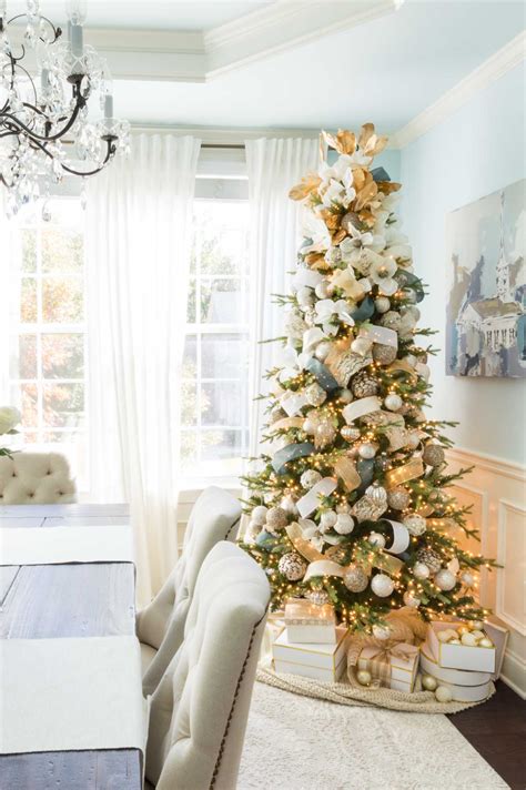 Color Scheme White Christmas Tree Decorations