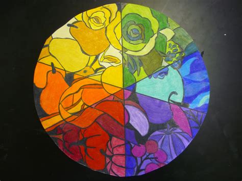 color wheel art