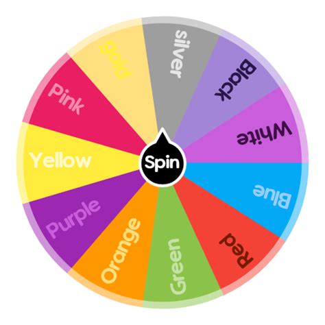 color wheel spinner online interactive