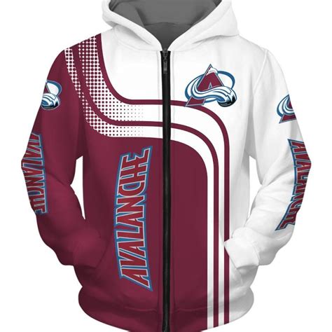 colorado avalanche hoodie sweater