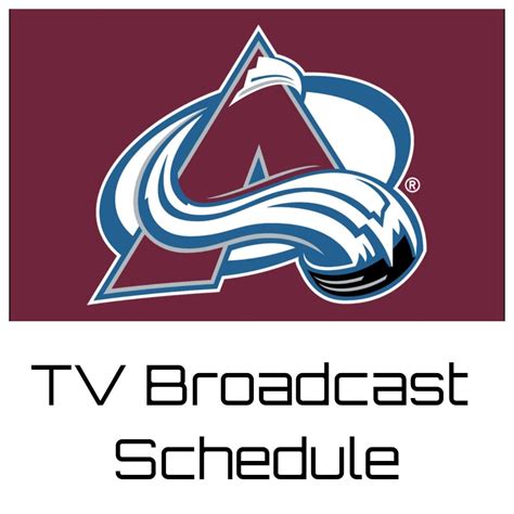 colorado avalanche on tv