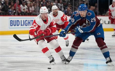 colorado avalanche vs red wings