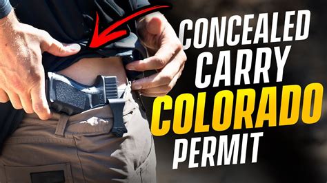 Colorado Concealed Carry Permit Process