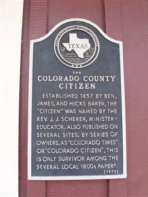 colorado county citizen tx