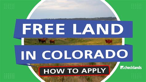colorado free land program