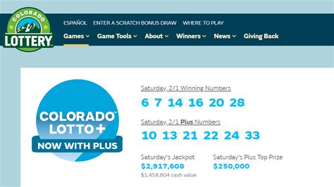 colorado lottery official site winning