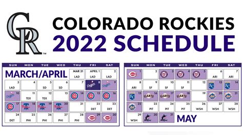 colorado rockies baseball schedule 2024