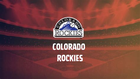 colorado rockies game time today