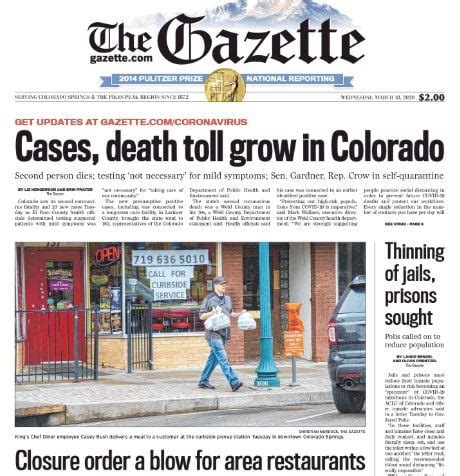 colorado springs gazette phone number