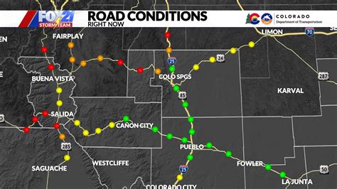 colorado springs road closures today