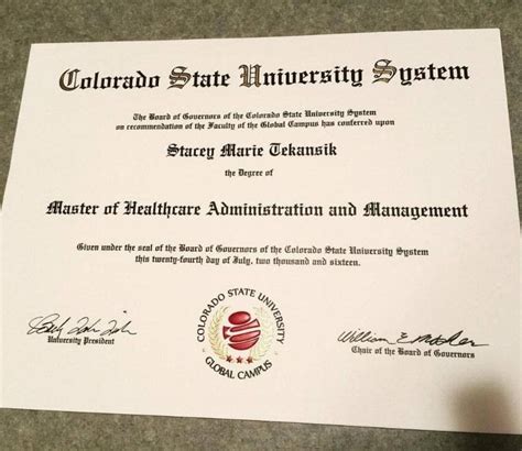 colorado state university degree online