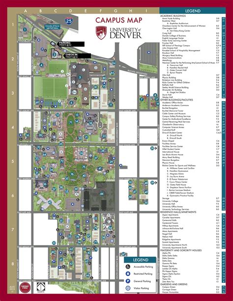 colorado state university denver campus map