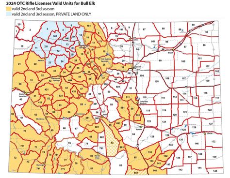 Colorado Unit Map 2021