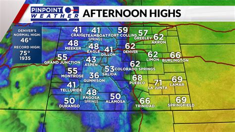 colorado weather map today