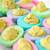 colored deviled easter eggs