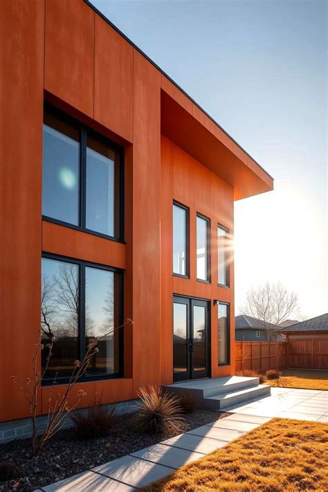 Colored Concrete Siding