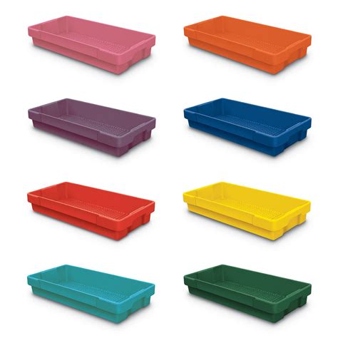 Colored Mail Trays