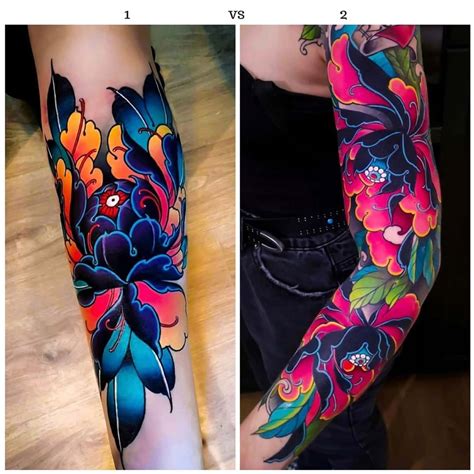 Incredible Colored Tattoo Design Arm 2023