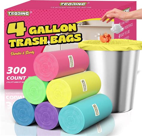 Colored Trash Bags Amazon