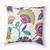 colorful flower pillow