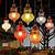 colorful light fixtures
