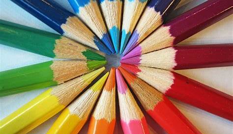 Colorful Pencil Drawing Images Wallpaper Abstract Color Draw Background Stock Image Image