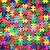 colorful puzzle piece wallpaper