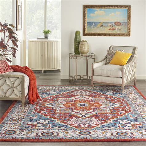 colorful area rugs 8x10