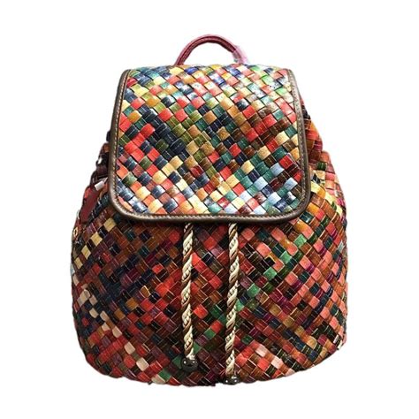 Colorful Backpack Purse