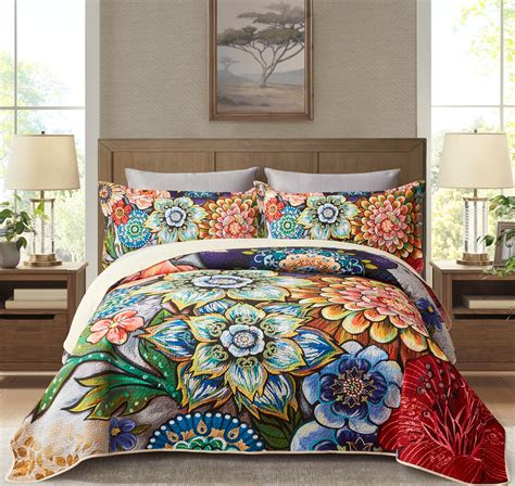 colorful bedding