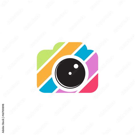 Colorful Camera Logo