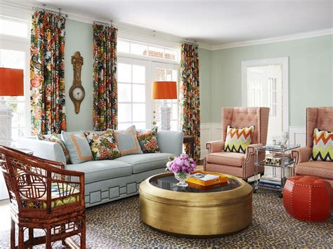 colorful living room inspiration