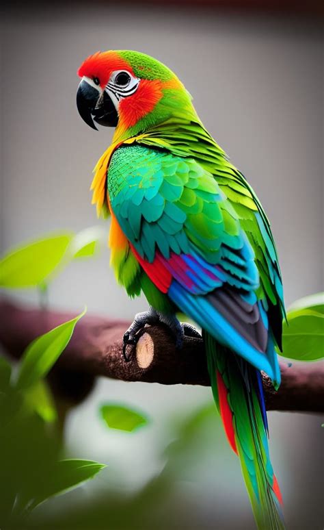 Scientists reveal how parrots get their colorful feathers •