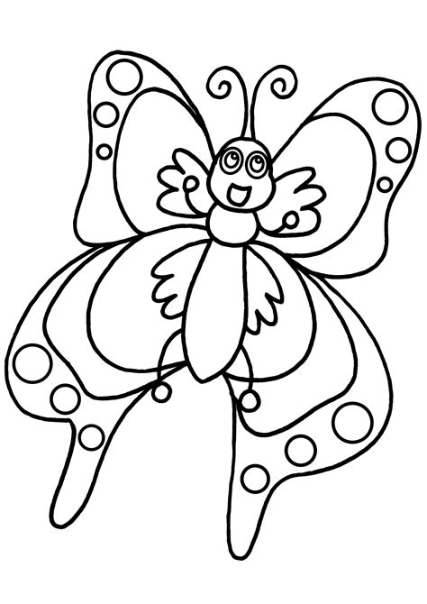 coloriage de papillons à imprimer gratuit
