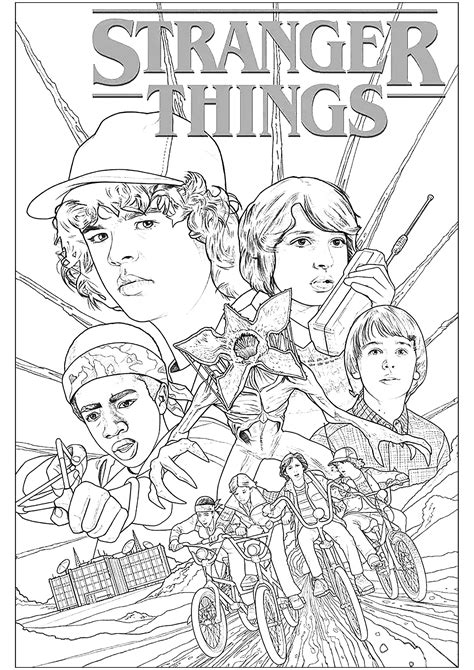 Images Coloriage De Stranger Things Updated