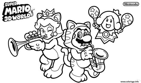 coloriage mario 3d