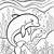 coloring page dolphin