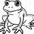 coloring page frog