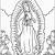 coloring page of our lady of guadalupe