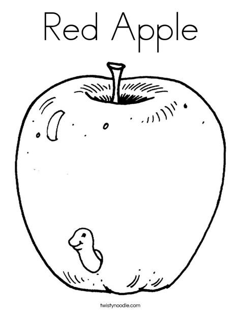 Coloring Page Red