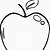 coloring pages apple
