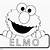 coloring pages of elmo