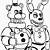 coloring pages of five nights at freddy's
