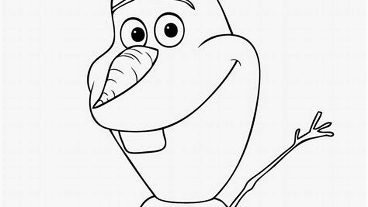 Coloring Pages Olaf