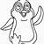 coloring pages penguin