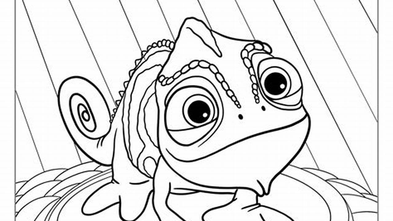 Coloring Pages Tangled