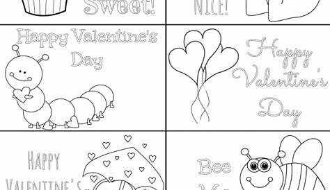 Color Me Valentine Printables Classroom Cards! A Mom's Take