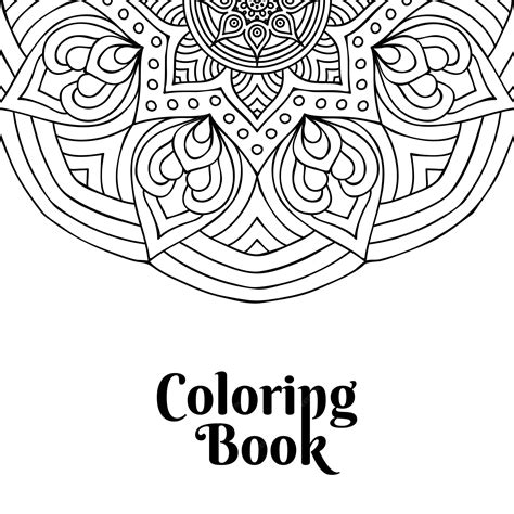 Coloring Book Page Texture